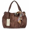 Geantă universală de damă Shopper Bag de la Herisson 15B6038 Pământie